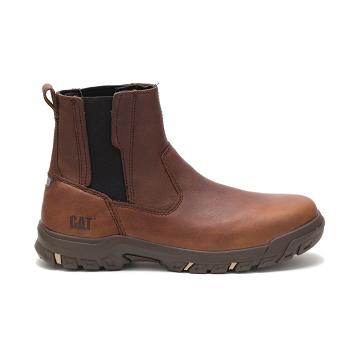 Caterpillar Abbey Steel Toe Női Munkabakancs Kávé | CAT478-HU