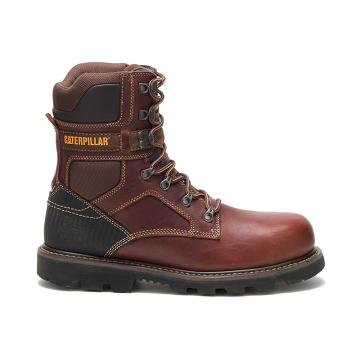 Caterpillar Indiana 2.0 Steel Toe Férfi Munkavédelmi Bakancs Barna | CAT045-HU