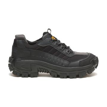 Caterpillar Invader Steel Toe Férfi Gyalogló Cipő Fekete | CAT375-HU