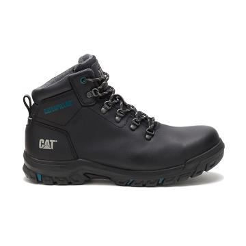 Caterpillar Mae Steel Toe Waterproof Női Munkavédelmi Bakancs Fekete | CAT423-HU