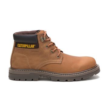 Caterpillar Outbase Waterproof Férfi Munkavédelmi Bakancs Barna | CAT009-HU