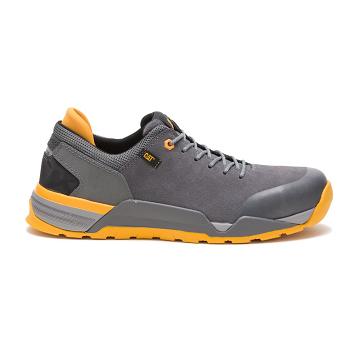 Caterpillar Sprint Velúr Alloy Toe Férfi Gyalogló Cipő Titán | CAT371-HU