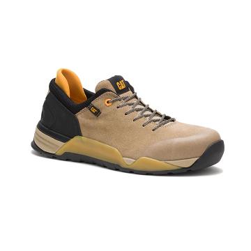 Caterpillar Sprint Velúr Alloy Toe Férfi Gyalogló Cipő Barna | CAT372-HU