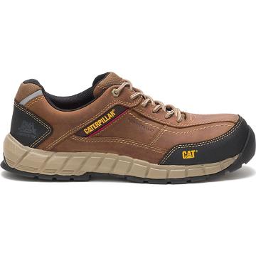 Caterpillar Streamline Bőr Composite Toe Férfi Gyalogló Cipő Barna | CAT365-HU