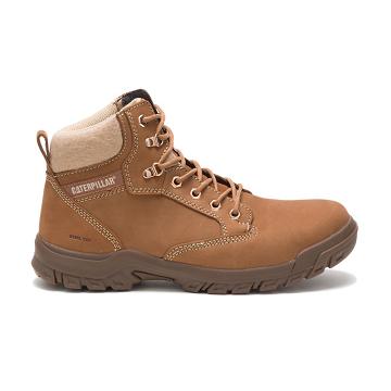 Caterpillar Tess Steel Toe Női Munkabakancs Barna | CAT486-HU